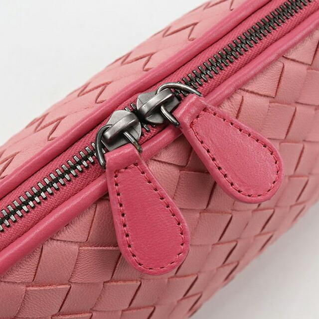 未使用 Bottega Veneta ピンクベージュ ポーチ BOTTEGA VENETA（ボッテガ・ヴェネタ） 中古 ポーチ レディース