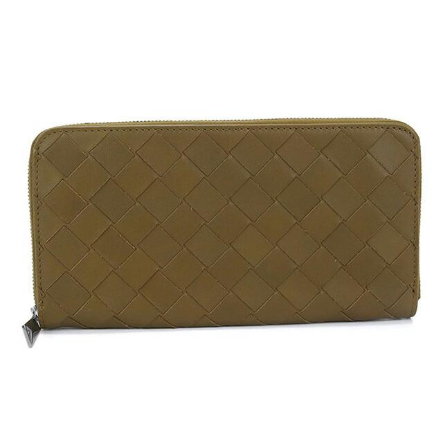 本物 BOTTEGA VENETA ラウンドファスナー 長財布 ウォレット ライトブラウン イタリア ボッテガ ヴェネタ 札幌 手稲 BOTTEGA VENETA（ボッテガ・ヴェネタ） 中古 長財布ラウンドファスナー