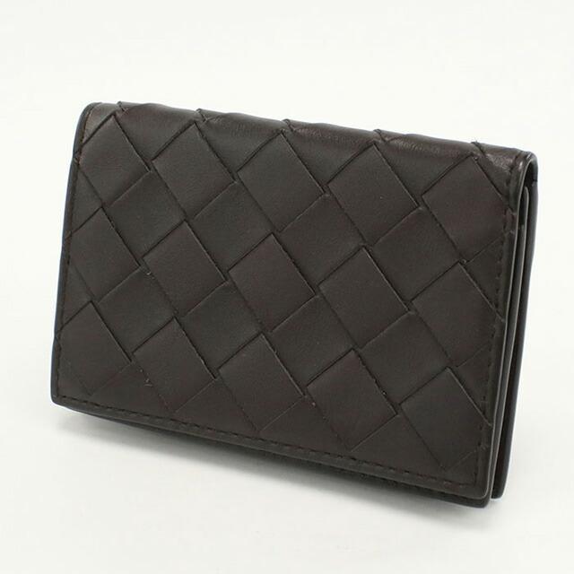 ボッテガヴェネタ 814657 イントレチャート ビジネスカードケース 名刺入れ BOTTEGA VENETA（ボッテガ・ヴェネタ） 中古 名刺入れ メンズ ブランド