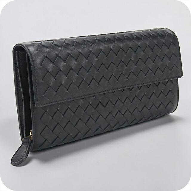 BOTTEGA VENETA（ボッテガ・ヴェネタ） 中古 長財布二折 レディース