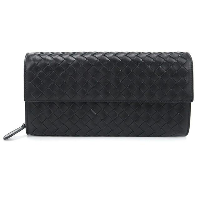 BOTTEGA VENETA（ボッテガ・ヴェネタ） 中古 長財布二折 レディース
