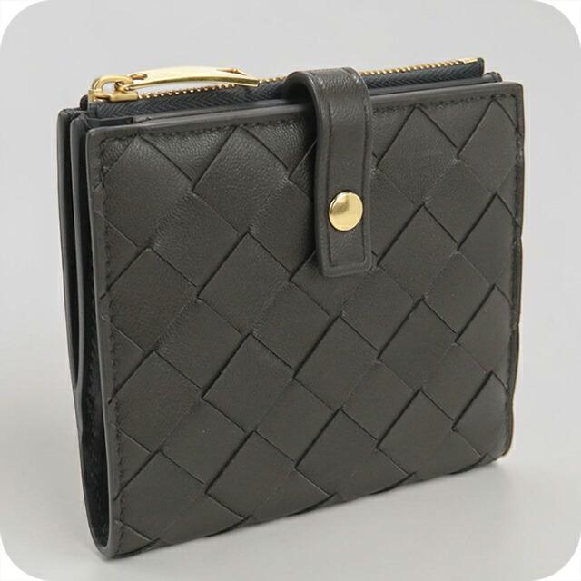 ボッテガヴェネタ BOTTEGA VENETA イントレチャート 二つ折り財布 財布 レザー レディース パープル系 【中古】 イントレチャート 二つ折り財布 レザー パープル ボッテガヴェネタ – RECLO