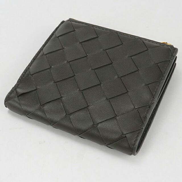 ボッテガヴェネタ BOTTEGA VENETA イントレチャート 二つ折り財布 財布 レザー レディース パープル系 【中古】 イントレチャート 二つ折り財布 レザー パープル ボッテガヴェネタ – RECLO