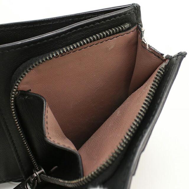 BOTTEGA VENETA（ボッテガ・ヴェネタ） 中古 二つ折り財布 コンパクト