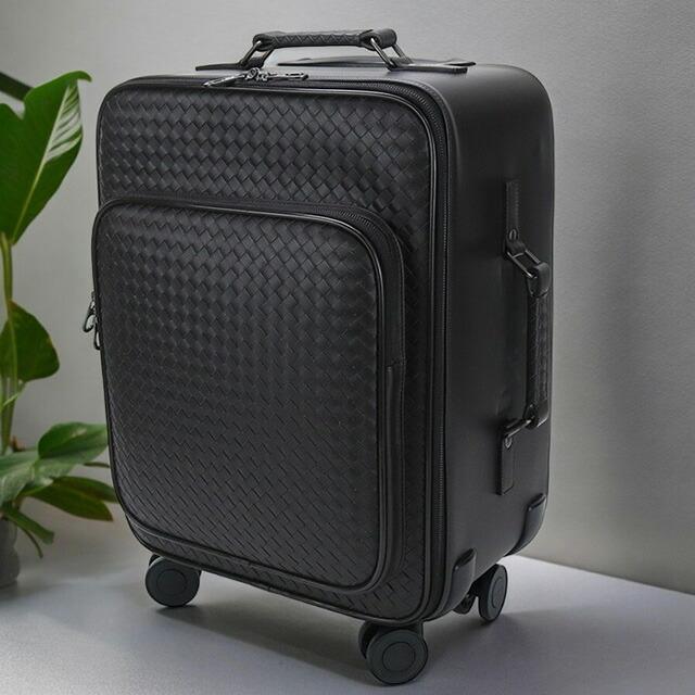 ボッテガべネタダークブラウン キャリーケース BOTTEGA VENETA（ボッテガ・ヴェネタ） 中古 キャリーケース ユニ