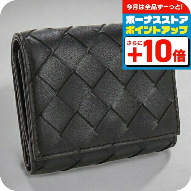 ボッテガヴェネタ 三つ折財布 中古美品 BOTTEGA VENETA 中古 ボッテガヴェネタ 三折財布 レディース