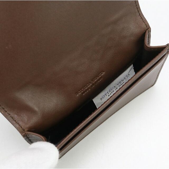 ボッテガヴェネタ BOTTEGAVENETA ケース イントレチャート レザー ダークブラウン メンズ 送料無料【中古】 e61040a BOTTEGA VENETA - ボッテガヴェネタ BOTTEGAVENETA コインケース