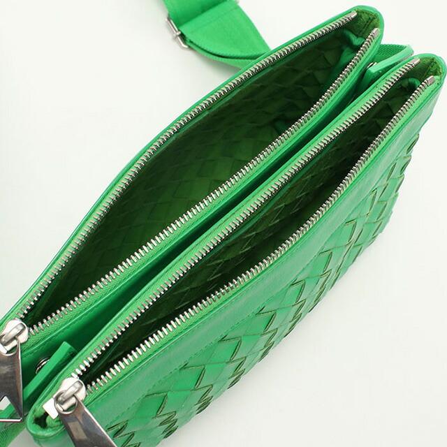 BOTTEGA VENETA ボッテガヴェネタ/イントレチャート斜め掛けショルダー/ブラウン/ABランク/75【中古】 BOTTEGA VENETA（ボッテガ・ヴェネタ） 中古 斜め掛け ショルダー