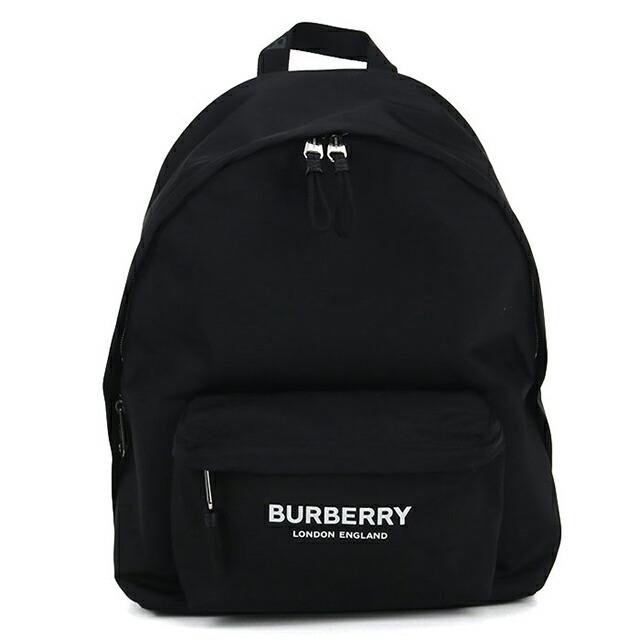 【りんりん】バーバリー　リュック・バックパック　黒　使用中古品 BURBERRY（バーバリー） 中古 リュック メンズ ブランド バックパック