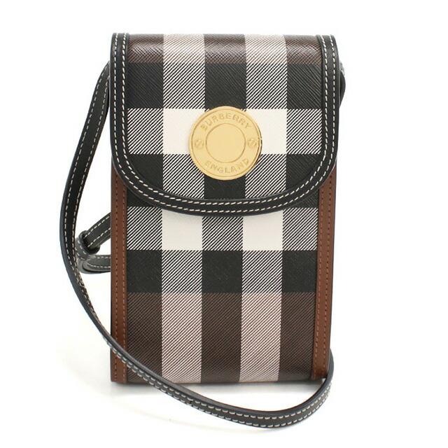 美品 Burberry バーバリーフォーンポーチ ショルダーバッグ BURBERRY（バーバリー） 中古 斜め掛け ショルダーバッグ レディース