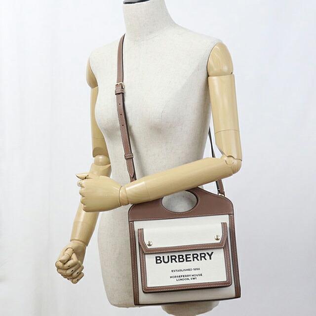 バーバリー 新品未使用 80393611 ミニ ポケットバッグ 2WAY ハンドバッグ BURBERRY（バーバリー） 中古 ハンドバッグ レディース ブランド ミニ