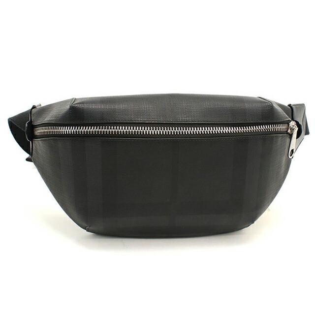 極美品　BURBERRY バーバリー ボディバッグ ブラック ナイロン　レザー BURBERRY（バーバリー） 中古 ボディバッグ メンズ ブランド
