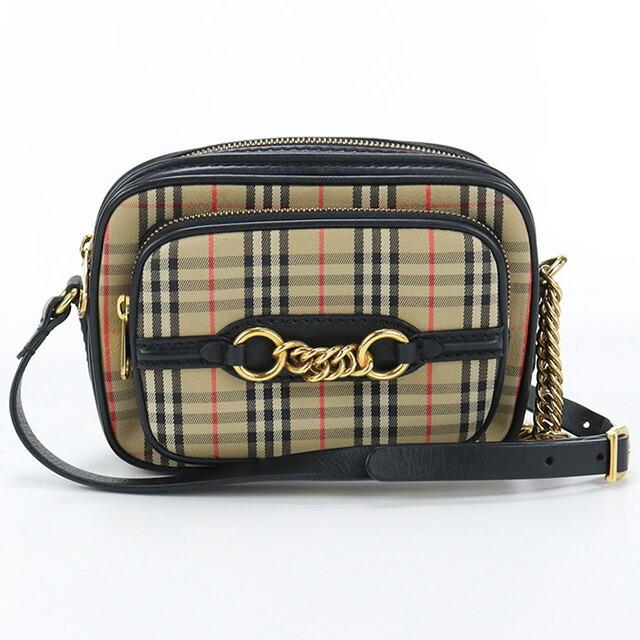 BURBERRY 中古 バーバリー 斜め掛け ショルダーバッグ