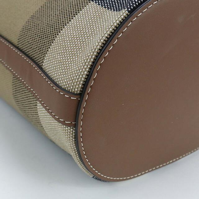 美品 BURBERRY バーバリー チェック ショルダーバッグ レザー ブラウン レディース【中古】【送料無料】 BURBERRY（バーバリー） ノバチェック チェック柄 ハンドバッグ 2WAY