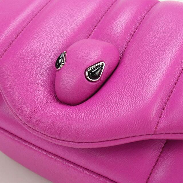 BVLGARI ブルガリ セルペンティ 2WAY ハンドバッグ ショルダーバッグ ピンク レザー BVLGARI（ブルガリ） 中古 ショルダーバッグ レディース ブランド