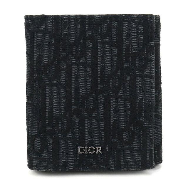Christian Dior ブラック 三つ折り財布 Christian Dior（クリスチャン・ディオール） DIOR ディオール 三