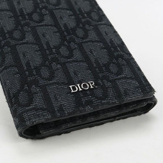 Christian Dior ブラック 三つ折り財布 Christian Dior（クリスチャン・ディオール） DIOR ディオール 三