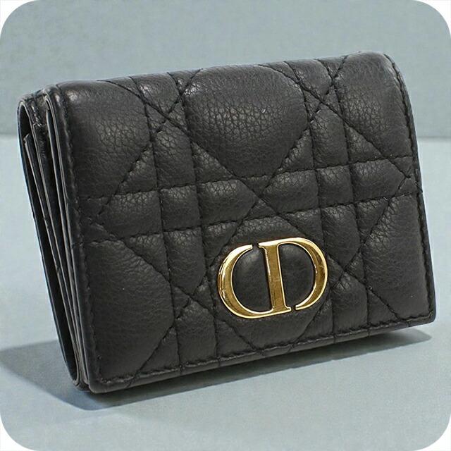 Christian Dior ディオール 財布 カロコンパクト 三つ折り Christian Dior（クリスチャン・ディオール） 中古 ディオール 三