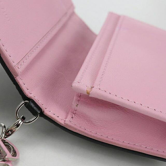クリスチャンディオール 二つ折り財布 レザー レディース Christian Dior  中古 Christian Dior（クリスチャン・ディオール） 中古 ディオール 二