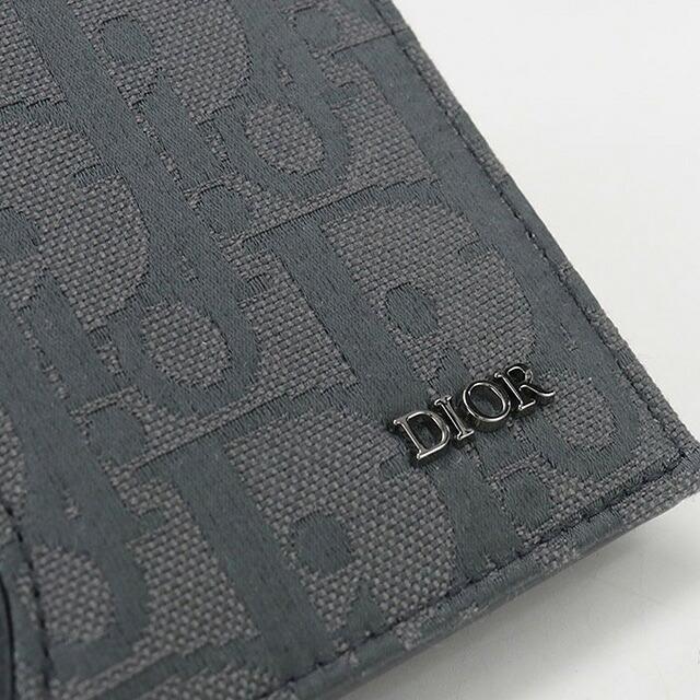 Dior 二つ折り財布 ロゴパターン グレー系 DIOR】「ディオール グレー」の財布に新型バッグ…。大人が選ぶべき新作