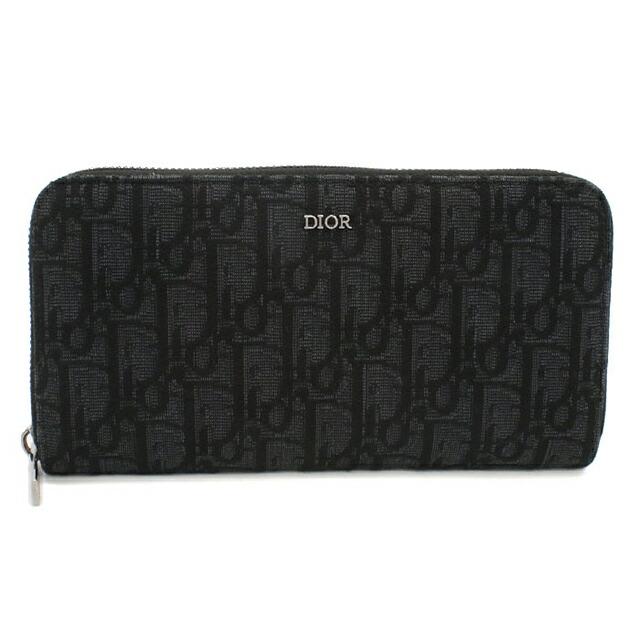 Dior クリスチャン ディオール ラウンドファスナー ケース ブラック Amazon | [Dior] [ラッピング済み/セット品] ディオール ロングジップ