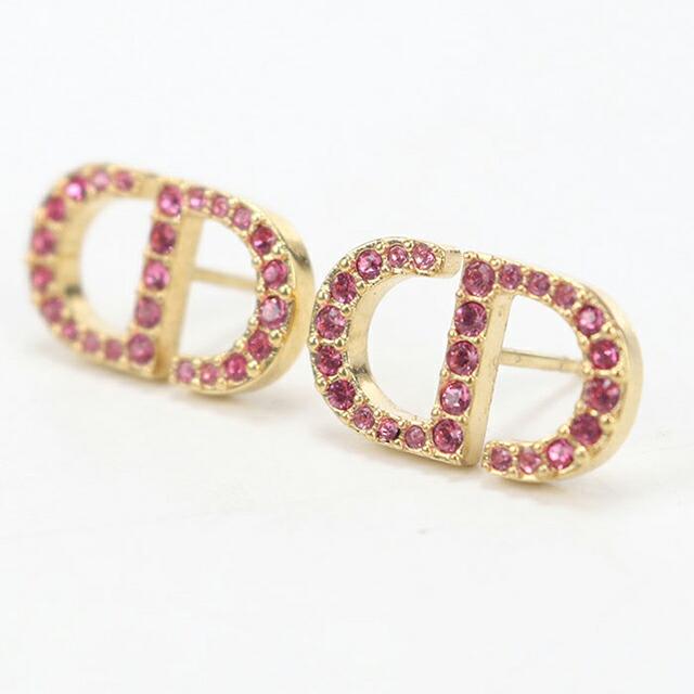 Dior Petit CD スタッドピアス ピンクゴールド 片耳 Christian Dior（クリスチャン・ディオール） 中古 ディオール ピアス