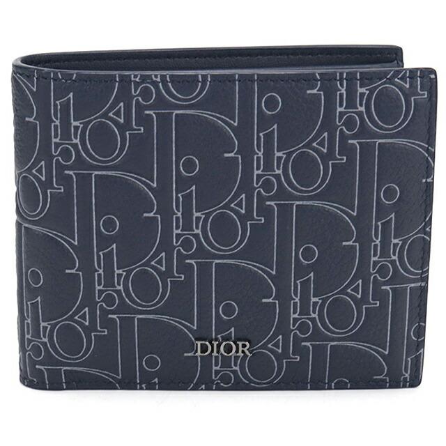 Christian Dior 二つ折り財布 ロゴデザイン Christian Dior（クリスチャン・ディオール） 中古 ディオール 二