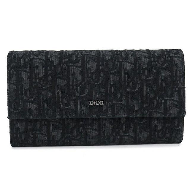 ⭐️ほぼ未使用⭐️ ディオール オブリーク ロングフラップウォレット Christian Dior（クリスチャン・ディオール） 中古 ディオール 長財布