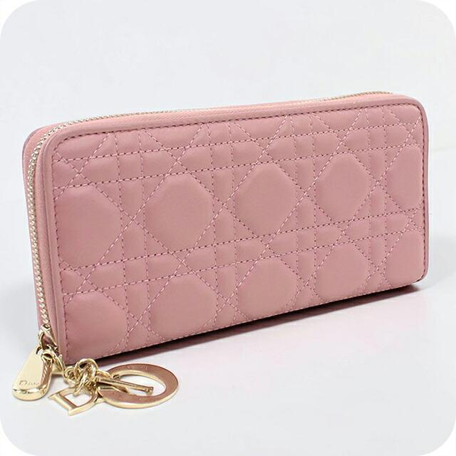 Dior ラウンドファスナー長財布 レディース ブランド Christian Dior