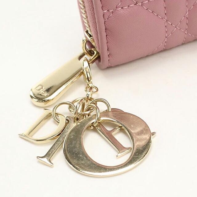 Dior ディオール 長財布 ラウンドファスナー ピンク 箱付き 正規品 Christian Dior（クリスチャン・ディオール） 中古 ディオール 長財布