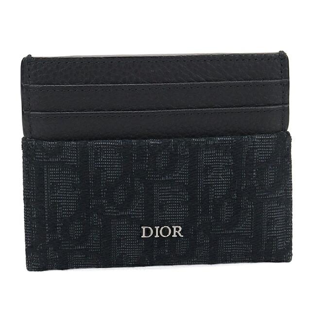Dior カードケース ブラック Christian Dior（クリスチャン・ディオール） 中古 ディオール カード
