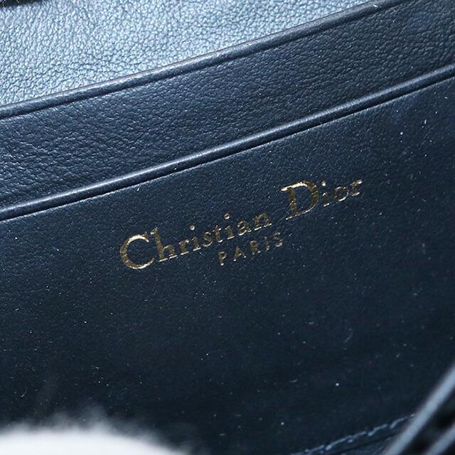 中古 クリスチャンディオール 小銭入れ レディース ブランド Christian Dior トロッター コインケース レザー ブラック 財布｜nanaple｜08