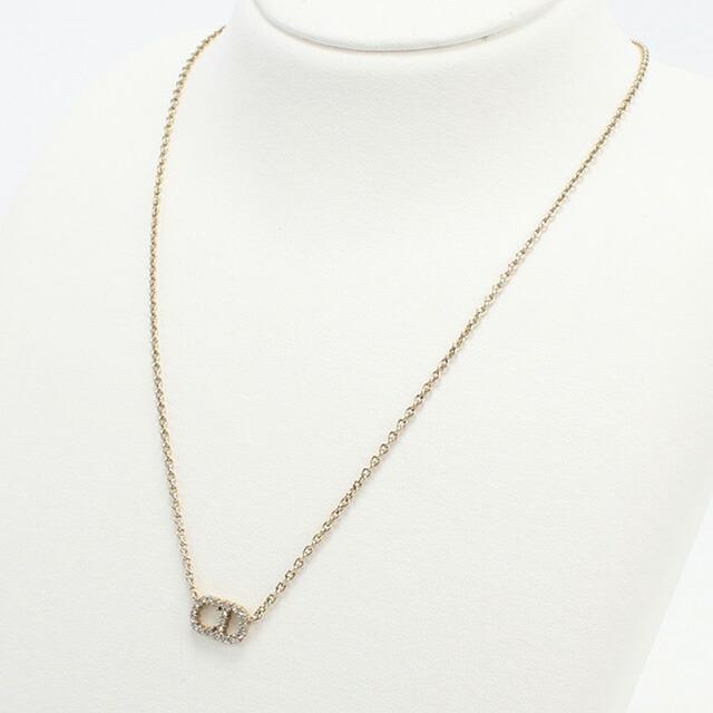 10/27はさらに+11倍 中古 クリスチャンディオール ネックレス 