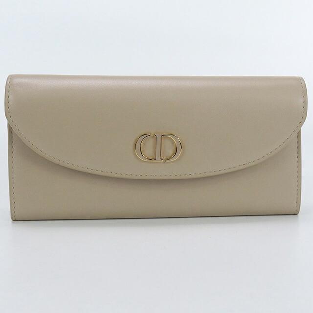 Christian Dior 中古 クリスチャンディオール 長財布ニ折小銭入付き 
