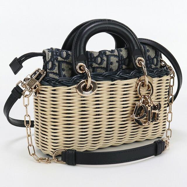 美品【Christian Dior】クリスチャンディオール ショルダーカゴバッグ Christian Dior（クリスチャン・ディオール） 中古 カゴバッグ