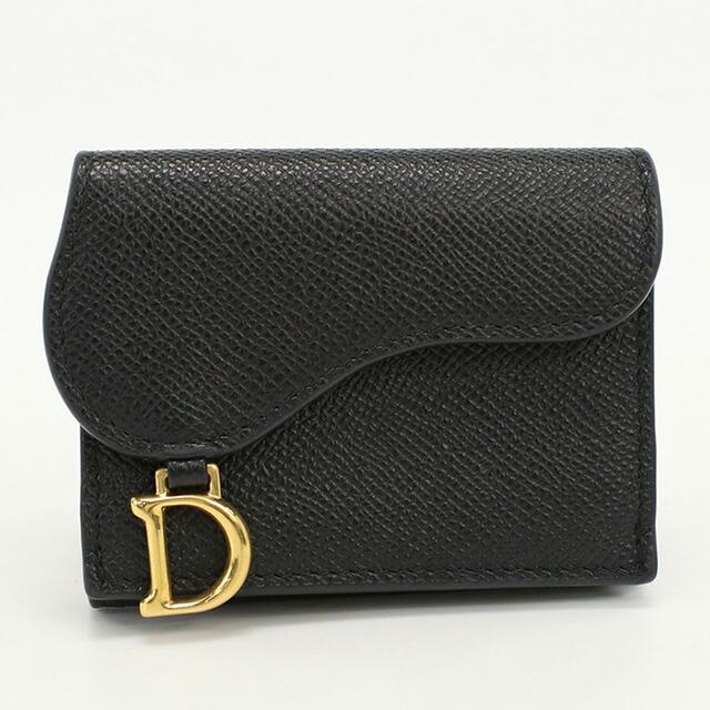 Dior サドル 三つ折りウォレット Dior ディオール サドル ロータスウォレット 三つ折り財布 (Dior