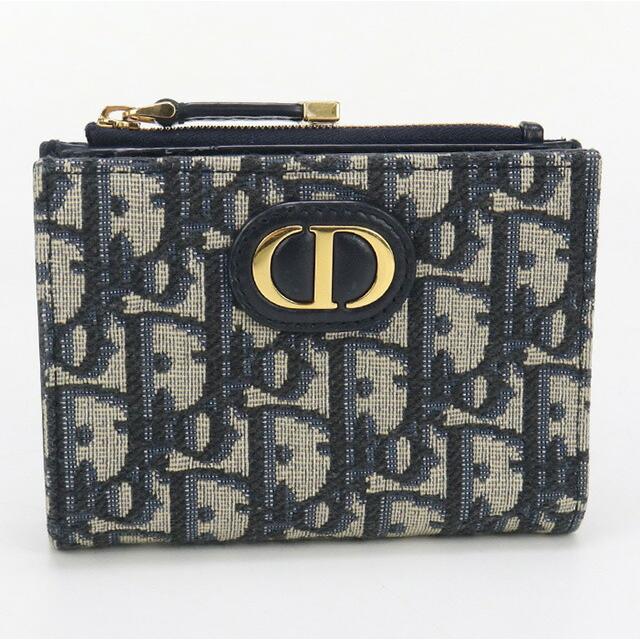 入手困難✨ クリスチャンディオール Dior モンテーニュ 30 折財布 黒色 Christian Dior 30 MONTAIGNE コンパクトウォレット