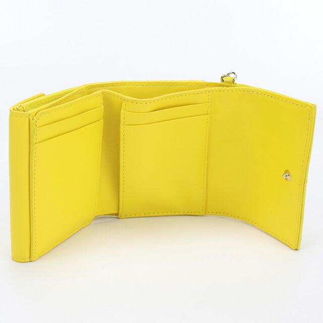 新品未使用☆Diorディオール　ロータスウォレット イエロー 三つ折り財布 Christian Dior 中古 ディオール 三折財布 レディース ブランド