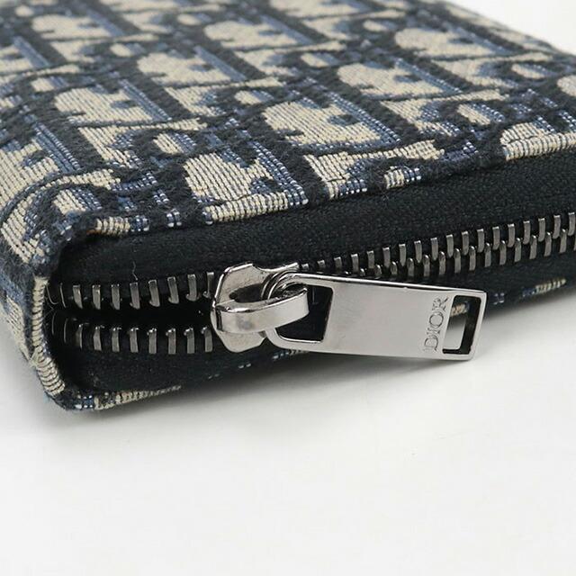 Christian Dior 中古 ディオール 長財布ラウンドファスナー Christian Dior 中古 ディオール 長財布ラウンドファスナー
