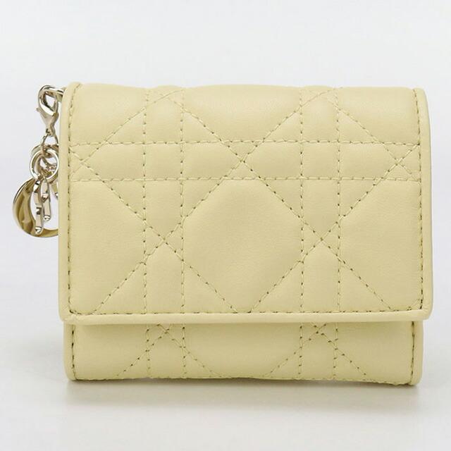 Christian Dior 中古 ディオール 三折財布 レディース ブランド レディ  