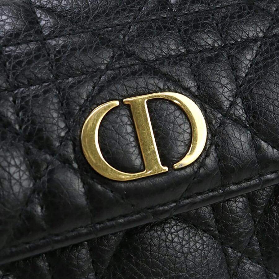 Christian Dior 中古 ディオール 長財布ニ折小銭入付き レディース  
