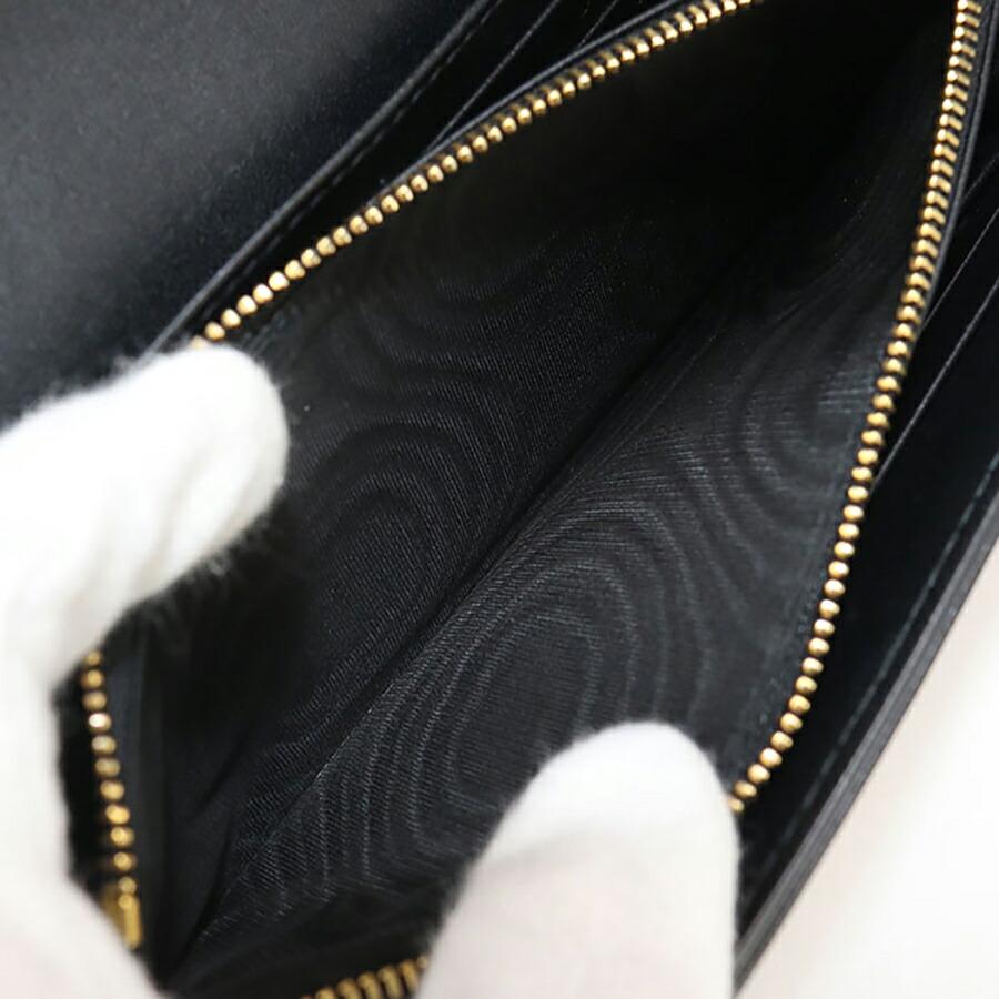 Christian Dior 中古 ディオール 長財布ニ折小銭入付き レディース  