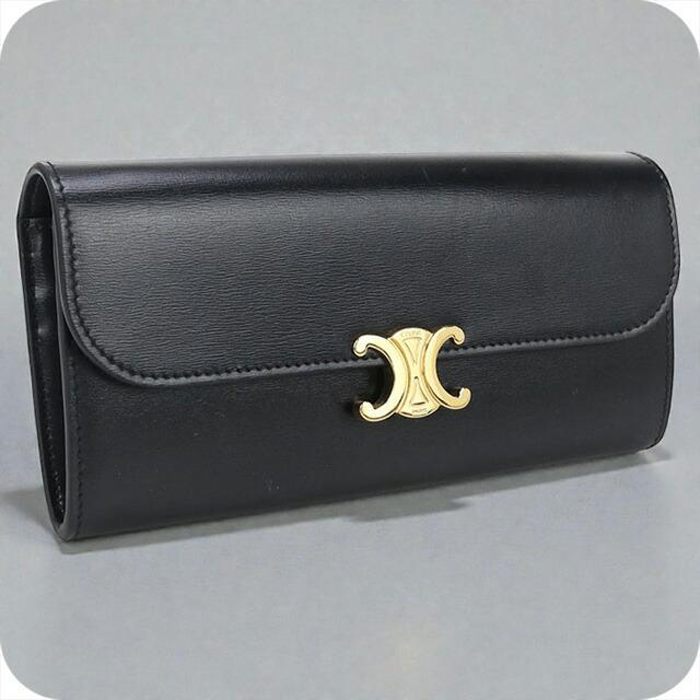 CELINE（セリーヌ） 中古 長財布二折 レディース ブランド トリオンフ