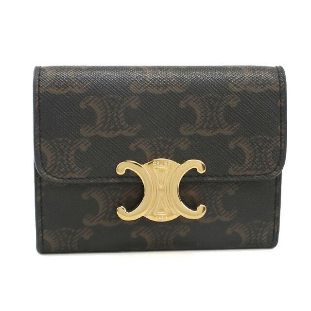 CELINE（セリーヌ） 中古 三折財布 レディース ブランド トリオンフ