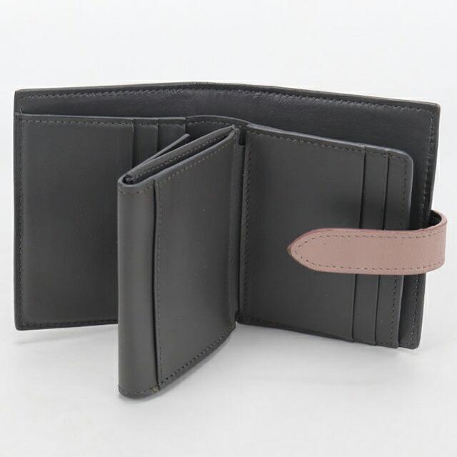 CELINE グレー 二つ折り財布 トリオンフ コンパクトウォレット