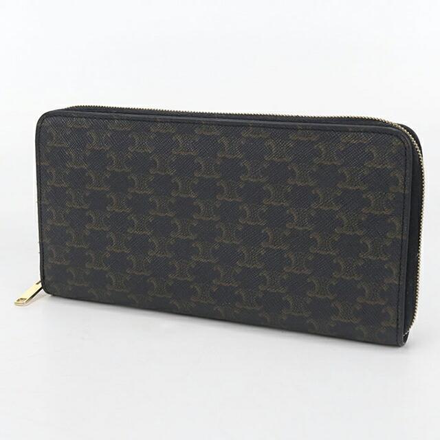 セリーヌ トリオンフ ラウンドファスナー 長財布 CELINE（セリーヌ） ラウンドファスナー長財布 LARGE ZIPPED ORGANIZER