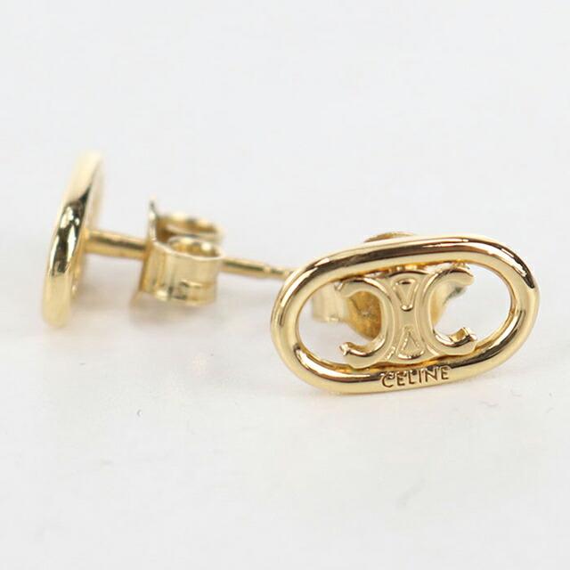 セリーヌ　パース　ゴールド　未使用 CELINE（セリーヌ） 中古 ピアス レディース ブランド トリオンフ
