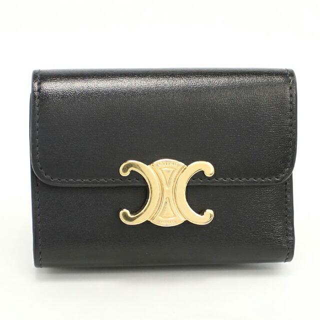 【CELINE】トリオンフ コンパクトウォレット（三つ折り財布） CELINE（セリーヌ） 中古 三つ折り財布 レディース ブランド
