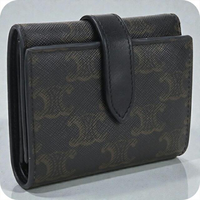 【送料無料】CELINE セリーヌ 三つ折り財布 トリオンフキャンバス メンズ CELINE（セリーヌ） 中古 三つ折り財布 メンズ ブランド トリオンフ