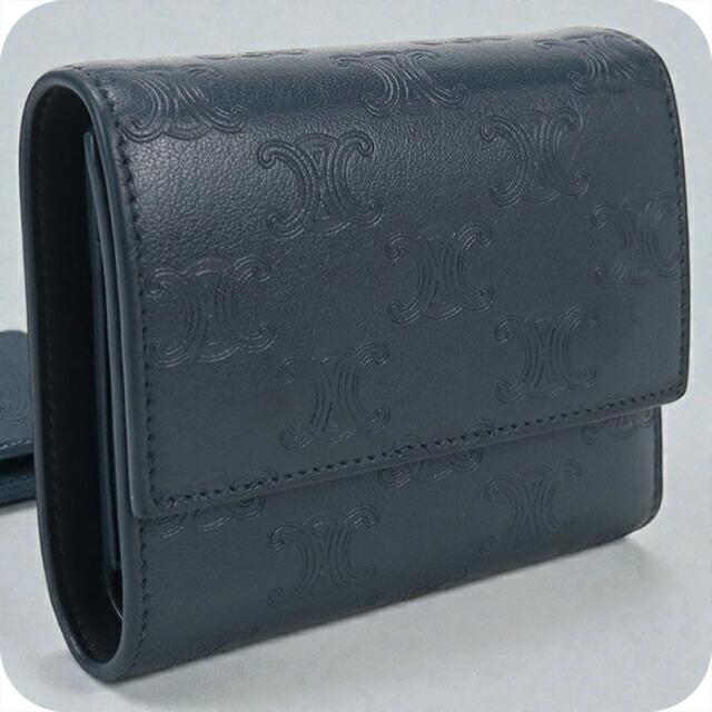 トリオンフ三つ折り財布 中古品 CELINE（セリーヌ） 中古 三つ折り財布 三折財布 レディース ブランド